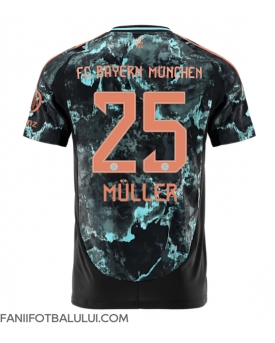 Bayern Munich Thomas Muller #25 Tricou Fotbal Replică 2024-25 Barbati Deplasare
